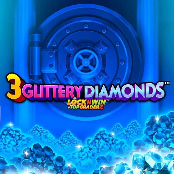 3 Glittery Diamonds game by PearFiction Studios – logo hosted on Lolospin Casino