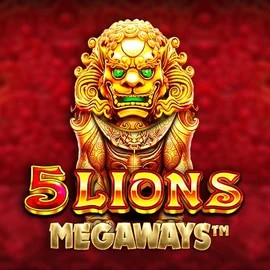 Play the 5 Lions Megaways slot by Pragmatic Play on Lolospin Casino