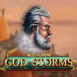 Age Of The Gods: God of Storms by Playtech, showcased at lolospins.eu – game logo