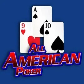 Official Table Games logo: All American Poker by RTG (Reel Time Gaming) at Lolospin Casino