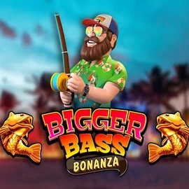 Slots logo of Bigger Bass Bonanza from Pragmatic Play at Lolospin Casino