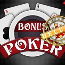 Try Bonus Poker Deluxe - 3 Hands slot by RTG (Reel Time Gaming) on lolospins.eu – logo image