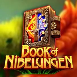 Book of Nibelungen slot logo by Swintt at Lolospin Casino