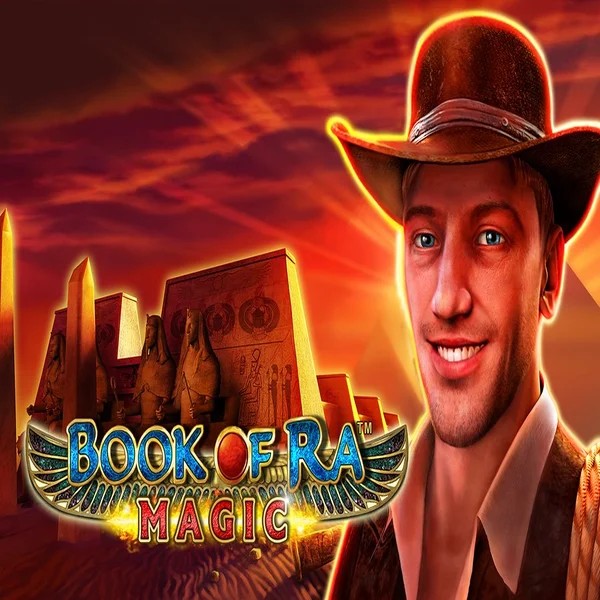 Book of Ra Magic logo – Slots by Greentube at Lolospin Casino