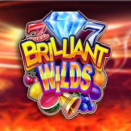Brilliant Wilds online game logo by iSoftBet on lolospins.eu