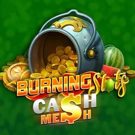 Official Slots logo: Burning Slots Cash Mesh by BF Games at Lolospin Casino