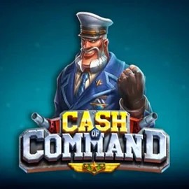 Official Slots logo: Cash of Command by Play'n GO at Lolospin Casino