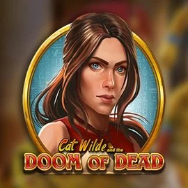 Cat Wilde and the Doom of Dead slot logo by Play'n GO at Lolospin Casino