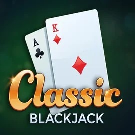 Classic Blackjack slot visual from Red Tiger Gaming available on lolospins.eu