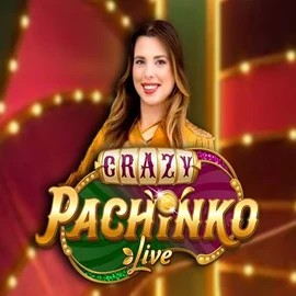 Crazy Pachinko logo by Evolution Lolospin Casino