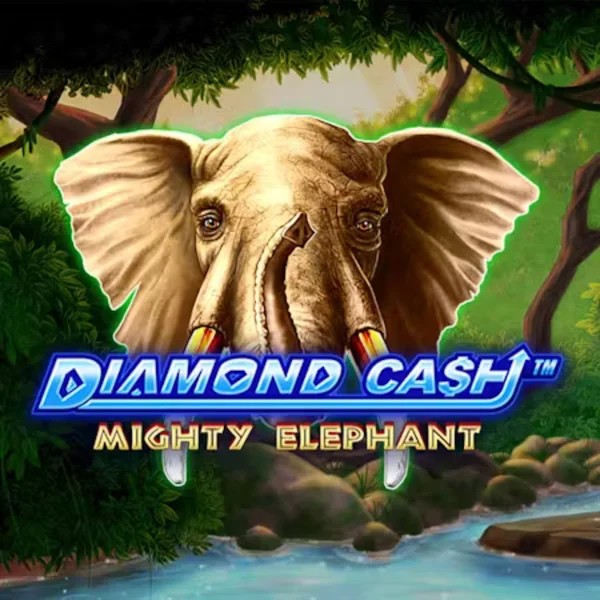 Try Diamond Cash Mighty Elephant slot by Greentube on lolospins.eu – logo image