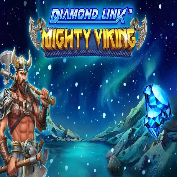 Diamond Link Mighty Viking online game logo by Greentube on lolospins.eu