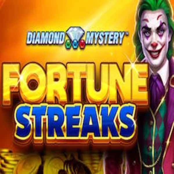 Diamond Mystery Fortune Streaks by Greentube, showcased at lolospins.eu – game logo