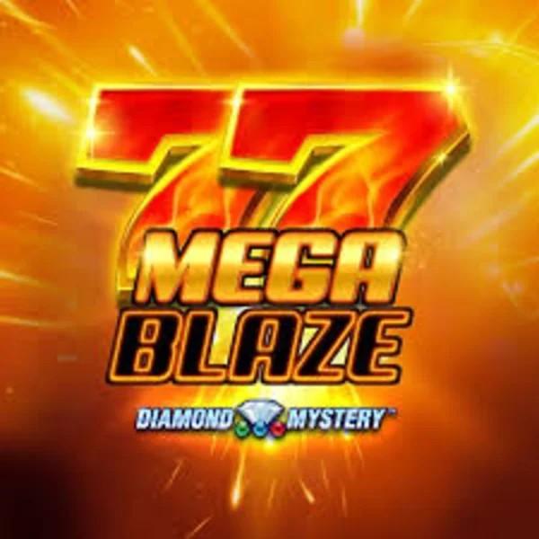 Diamond Mystery Mega Blaze logo by Greentube at Lolospin Casino