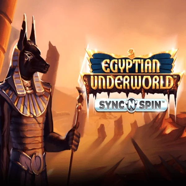 Official Slots logo: Egyptian Underworld by Greentube at Lolospin Casino