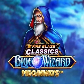 Fire Blaze Blue Wizard Megaways game by Rarestone Gaming – logo hosted on Lolospin Casino
