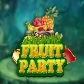 Fruit Party slot logo by Top Trend Gaming at Lolospin Casino