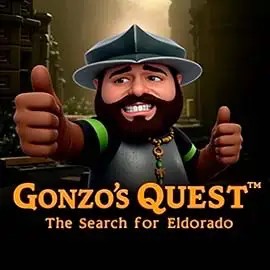 Gonzo's Quest logo by NetEnt Lolospin Casino