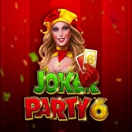 Joker Party 6 online game logo by Greentube on lolospins.eu