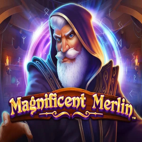Magnificent Merlin slot icon by Greentube, available at Lolospin Casino
