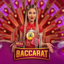 Try Mega Baccarat slot by Pragmatic Play on lolospins.eu – logo image