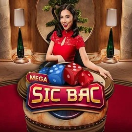 Official Live Casino logo: Mega Sic Bac by Pragmatic Play at Lolospin Casino