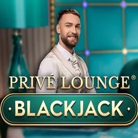 Privé Lounge Blackjack slot visual from Pragmatic Play available on lolospins.eu