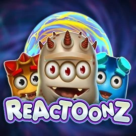 Official Slots logo: Reactoonz by Play'n GO at Lolospin Casino