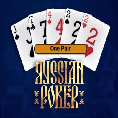 Official Table Games logo: Russian Poker by OneTouch Games at Lolospin Casino
