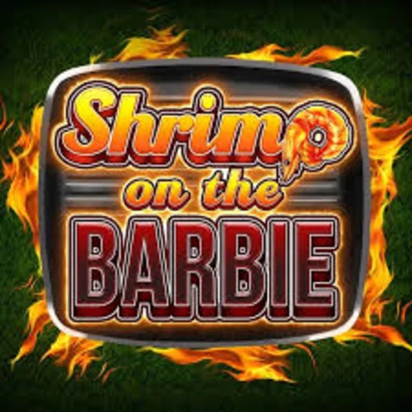 Shrimp on the Barbie logo by Greentube at Lolospin Casino