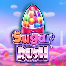 Sugar Rush logo – Slots by Pragmatic Play at Lolospin Casino