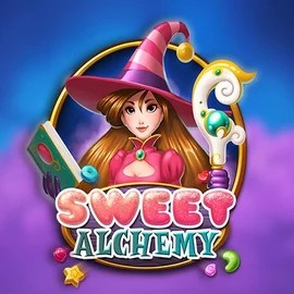 Sweet Alchemy slot logo by Play'n GO at Lolospin Casino