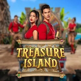 Treasure Island slot logo by Pragmatic Play at Lolospin Casino