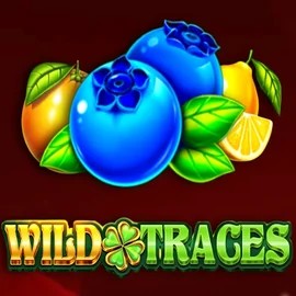Wild Traces slot logo by Amusnet Interactive at Lolospin Casino