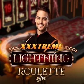 XXXtreme Lightning Roulette online game logo by Evolution on lolospins.eu